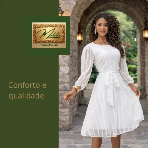 Vestido Social Tule