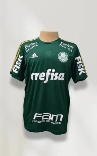 Camisa Palmeiras Adidas 2014 de jogo Tobio #2 Prevent Senior Fisk