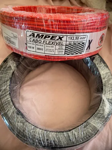 Fio 2.5mm cobre anti chama