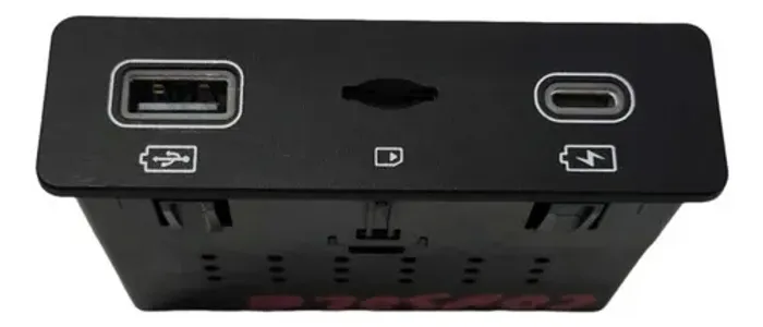 Tomada Dupla Usb Console Byd Seal 2025 Ekea7922010wb Preto