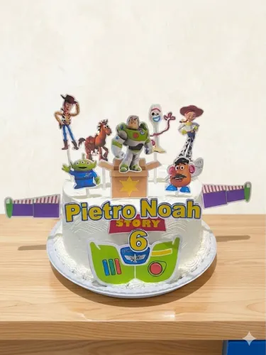 Topo de Bolo Toy Story