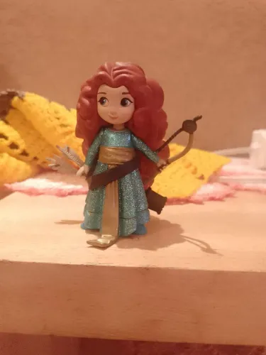 Miniatura merida com gliter