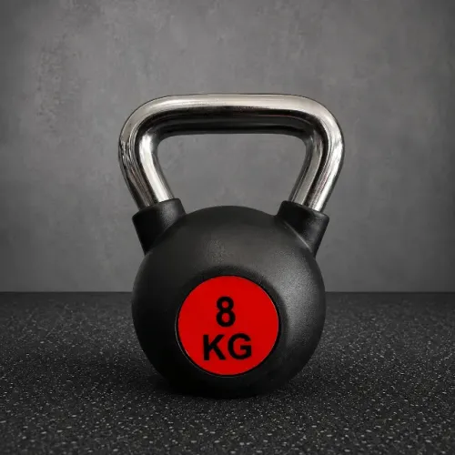 Kettlebell 08kg Import Pegada Cromada
