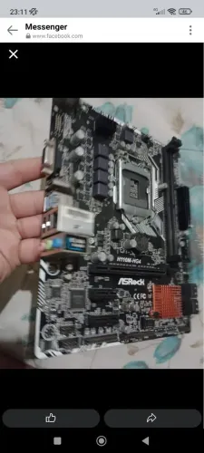 Placa mãe DDR4 ASRock H110M-HG4 7 geração <br><br>Editar<br><br>ASRock H110M-HG4