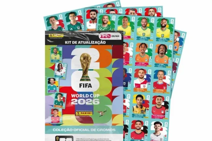 Kit de Atualização Copa do Mundo FIFA 2026 - Panini
