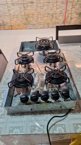 Cooktop Brastemp sem vidro
