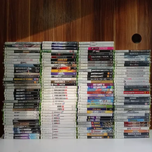 Lote de Jogos Originais de Xbox 360