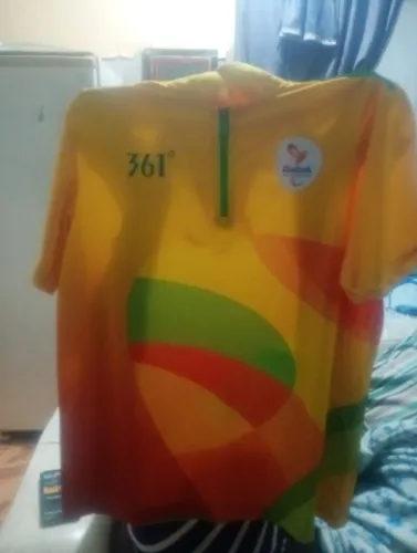 Camisa dos jogos paralímpicos Rio 2016