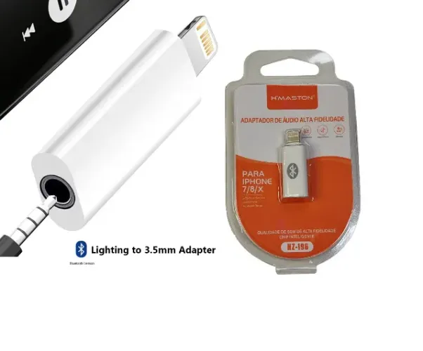 Adaptador Lightning P2 iPhone Hmaston