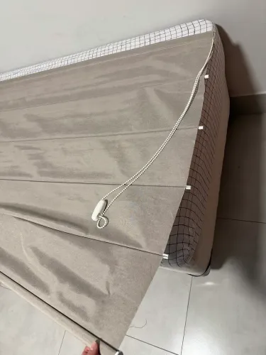 Cortina Persiana Romana PVC Semi Nova