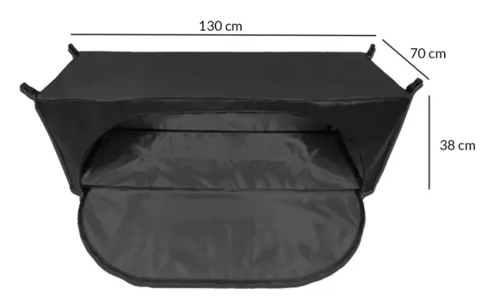 Bolsa para caçamba - Bag mala 345 litros - Impermeável