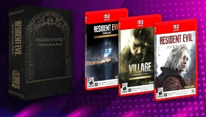 Controle mais jogo resident evil switch 2