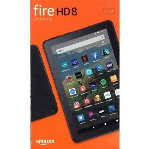 Tablet Amazon Fire Hd 8 32gb/2gb Ram De 8 2mp/2mp Cor Preto