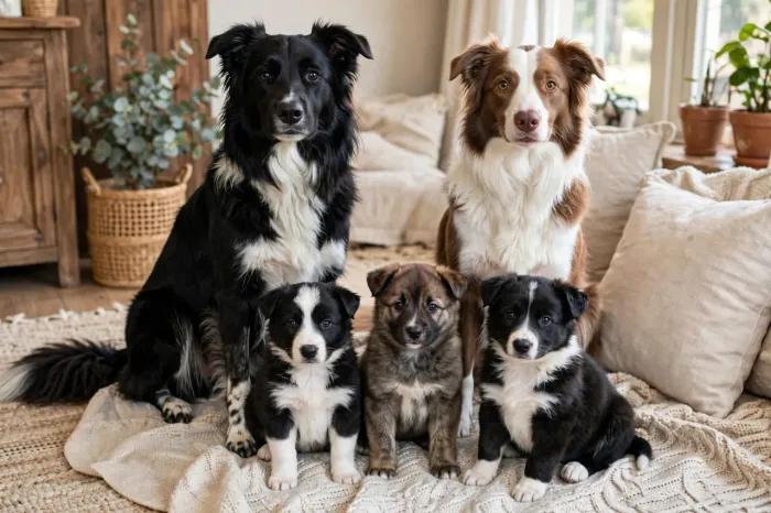 Filhote de border collie