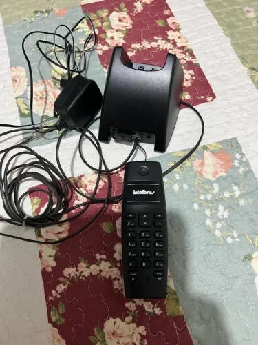 Telefone em fio intelbras usado