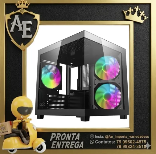 Gabinete Aquário Preto
