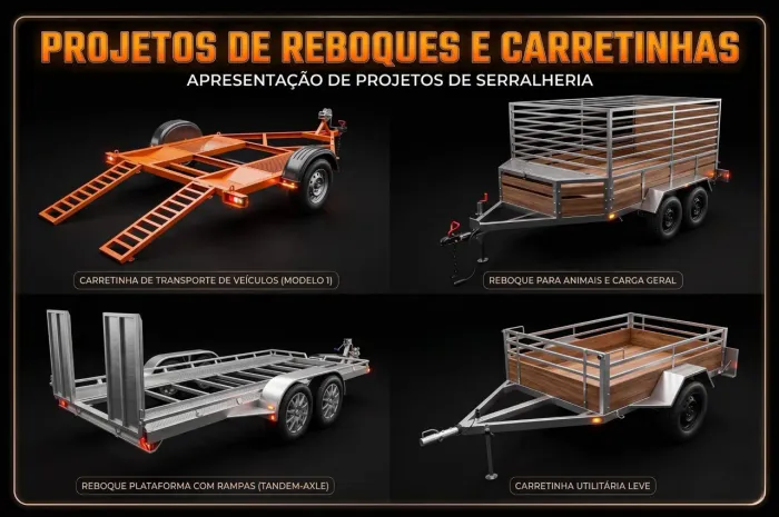 Carretinhas Portões, Grades e Estruturas Metálicas | Faço sob medida ? Serralheria Natan ?
