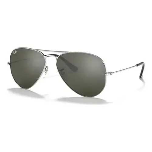 Óculos Ray-Ban Aviator Classic RB3025 Large Prata Original