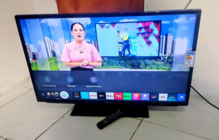 Tv 40 Samsung smart tizen zerada toda original nós plástico