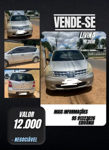 Nissan Livina S 1.8 16V Flex Fuel Aut. 2010