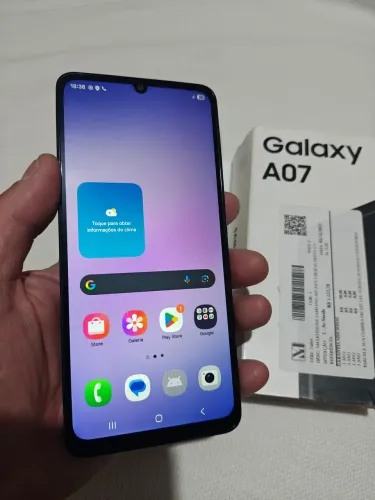 SAMSUNG A07 NA CAIXA