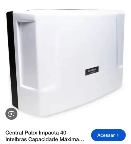 Impacta 40 com todas a placas (Intelbras)  