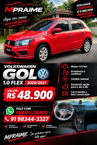 Volkswagen Gol Geração VII 1.0 12V Flex Mec. 4P 2021