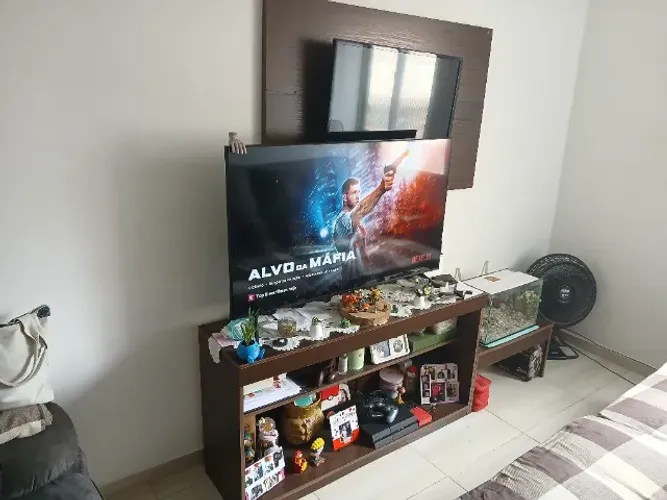 Rack com Painel e Mesa de Centro