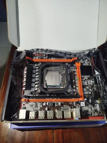 Placa mãe X99 + processador E5 2670 V3