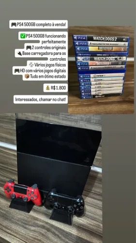 PS4 fat 500GB