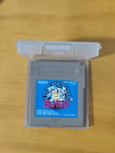 jogo pokemon blue nintendo game boy japonês