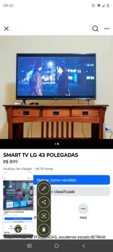 SMSRT TV LG 43 polegadas excelente estado
