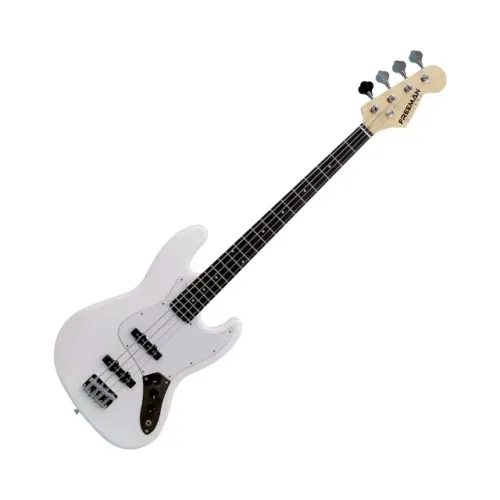 Kit Baixo Elétrico Freeman Rockstar Branco