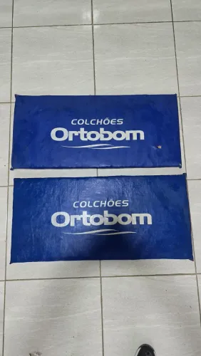 Par de Colchonetes Ortobom para Treino, Yoga e Exercícios em Casa