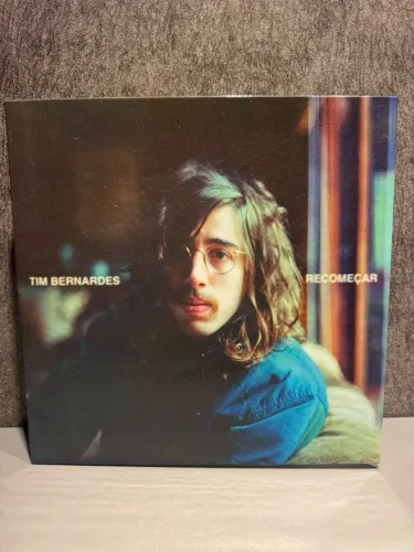 lp tim bernardes - recomeçar (edição limitada vinil transparente)