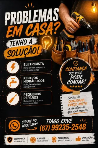 Eletricista e Marido de aluguel 