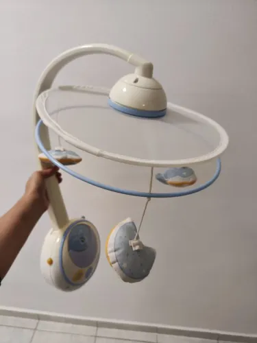 Mobile para berço chicco azul
