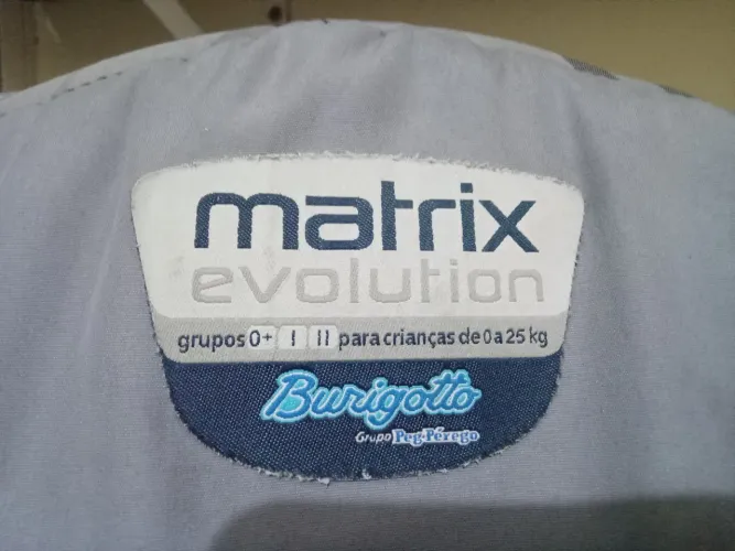 Cadeirinha burigotto matriz evolution