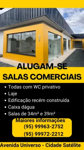 Aluga-se salas comerciais! 