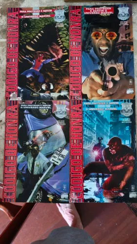 HQs Marvel Código de Honra (1 a 4)