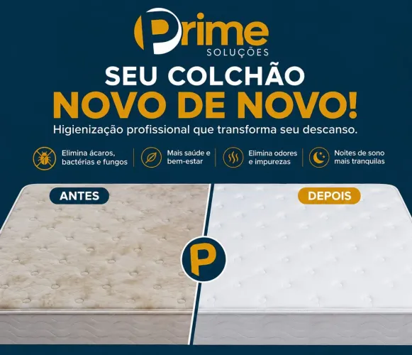 Limpeza de colchão 