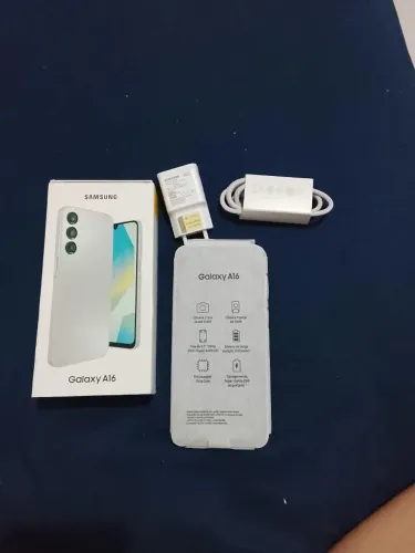 Samsung Galaxy A16 128GB + Carregador e Caixa | R$ 750<br>
