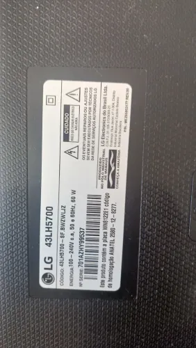 Tv smart LG 43 polegadas