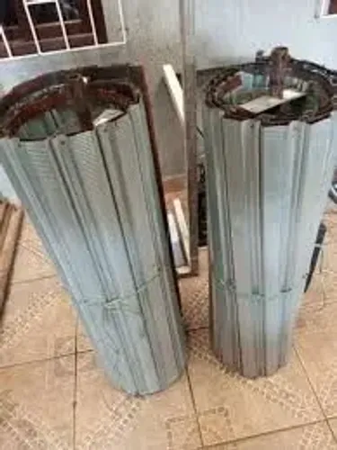 2 portas de aço 1.50x2.40