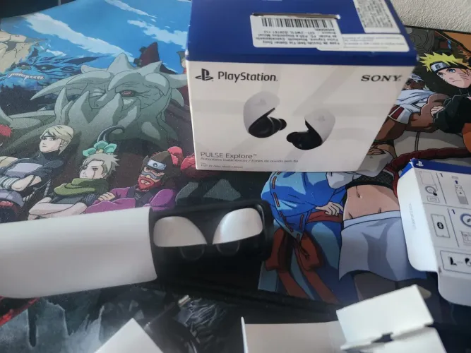 Fone De Ouvido Sem Fio Gamer Sony Pulse Explore Ps5 Branco