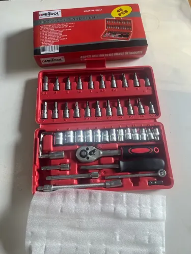 KIT DE SOQUETES 46 PEÇAS