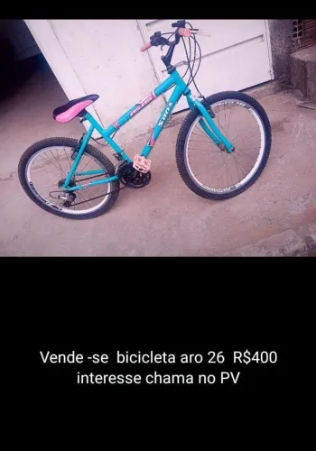Bicicleta Aro 26 400$