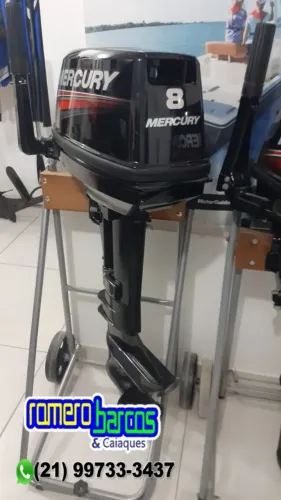 8 hp zero motor de popa mercury garantia