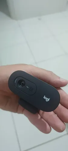 Webcam Hd 720p Com Microfone C505 Preto Logitech Preto - (Pouco Usada)