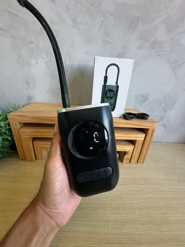 Mini Compressor de Ar Portátil para Veículos, Piscinas, Bolas e Balões